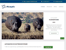 Tablet Screenshot of micmatic.dk